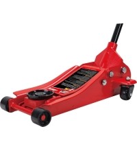 Domkratas su ratukais 2.5t. Pažemintas