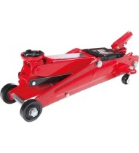 Domkratas su ratukais ir pasukama rankena 3t