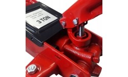 Trolley jack with rotating handle 3t