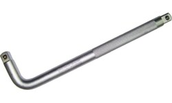 Suktukas L formos 1/2 , 250mm