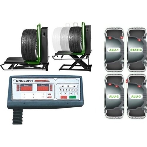 Truck wheel balancer