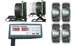 Truck wheel balancer