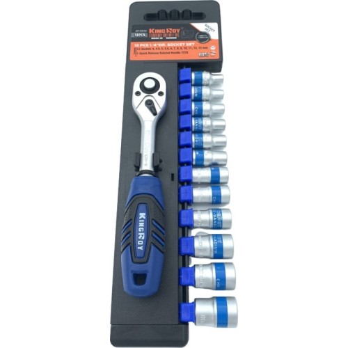 1/4" Sockets set 13pcs.