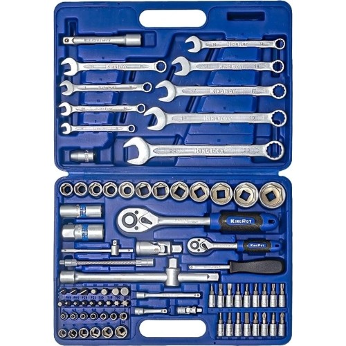 1/4" + 1/2" Dr. Socket wrench set 82pcs.