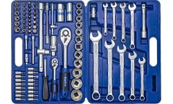 1/4" + 1/2" Dr. Socket wrench set 82pcs.