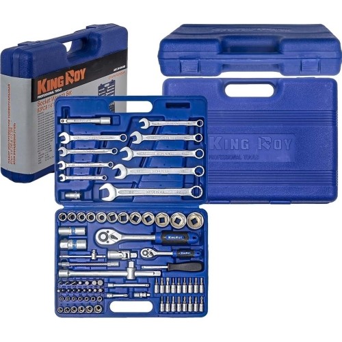 1/4" + 1/2" Dr. Socket wrench set 82pcs.