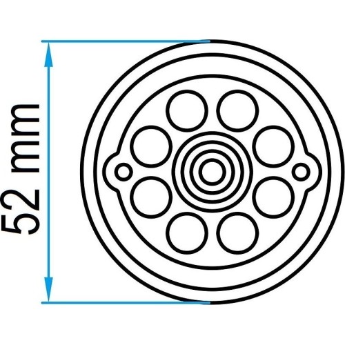 Rubber jack pad 52mm