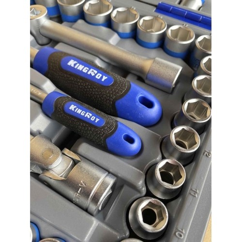 1/4" + 1/2" Dr. Socket set 108pcs. 72TH