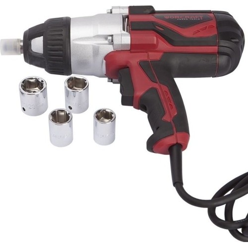 Electric wheel wrench 1/2"+sockets 17,19,21,23mm