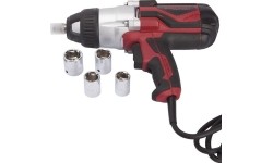 Electric wheel wrench 1/2"+sockets 17,19,21,23mm