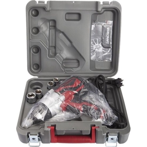 Electric wheel wrench 1/2"+sockets 17,19,21,23mm