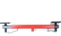 Skersinės sijos atrama domkratui su ratukais