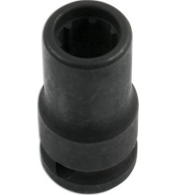 Galvutė smūginė stabdžių remontui 1/2 (7-kampė) QKX3