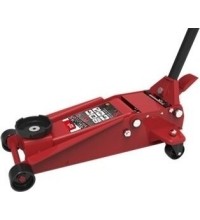 Domkratas 3t su ratukais (su pedalu)