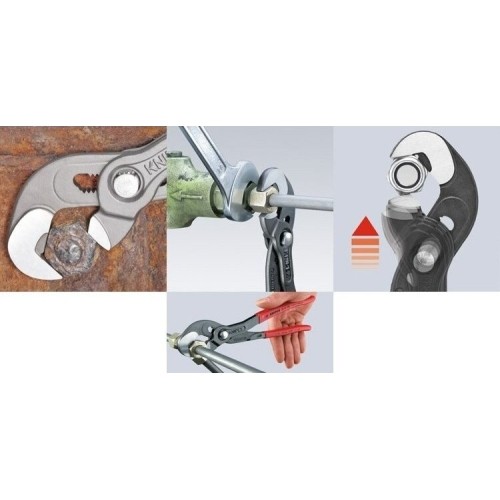 Multiple slip joint spanner KNIPEX with locking 250mm