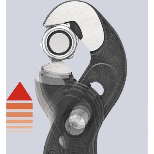 Multiple slip joint spanner KNIPEX with locking 250mm