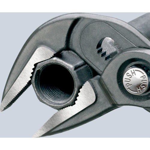 Santechninės replės prailgintos KNIPEX Cobra su fiksavimu 250mm