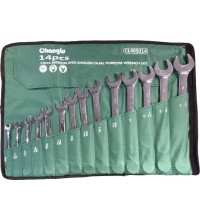 Combination wrench set 14pcs (S.A.E.)