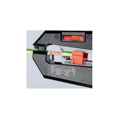 Self adjusting insulation stripper 180mm (0.2-6mm²) KNIPEX