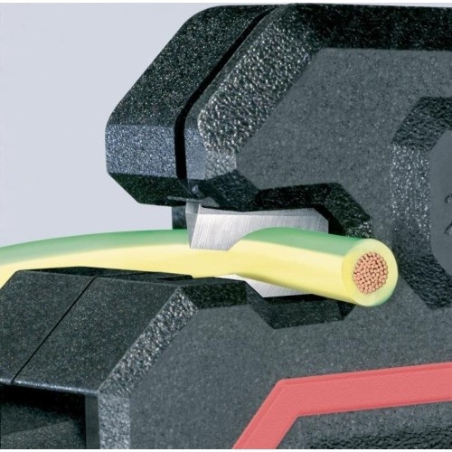 Self adjusting insulation stripper 180mm (0.2-6mm²) KNIPEX