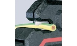 Self adjusting insulation stripper 180mm (0.2-6mm²) KNIPEX