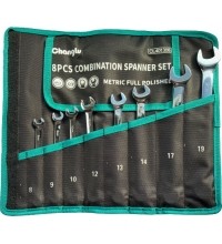 Combination wrench set 8pcs (8-19mm)