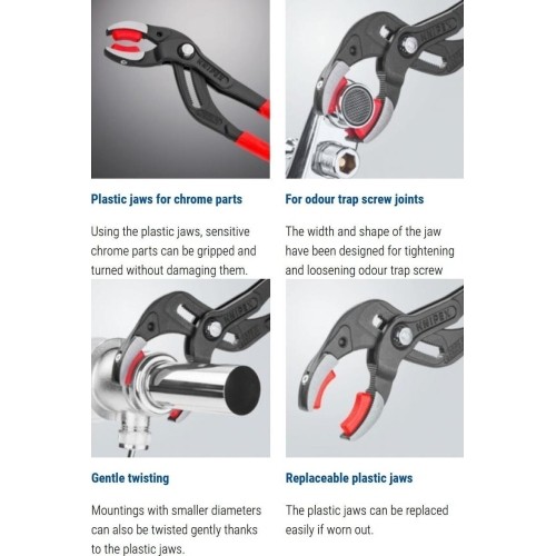Water pump pliers KNIPEX with locking 250mm