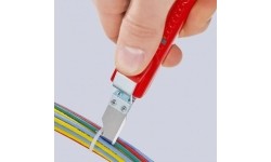 Peilis laidų nuvalymui 165mm, KNIPEX