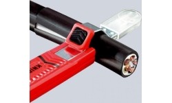 Peilis laidų nuvalymui 165mm, KNIPEX