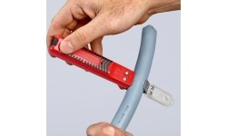 Peilis laidų nuvalymui 165mm, KNIPEX