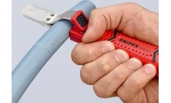 Peilis laidų nuvalymui 165mm, KNIPEX