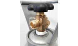 Dujų balionas (EURO PH 250 BAR) (angliarūgštė CO₂) (užpildytas) - 13.4 l