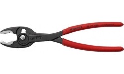 Santechinės replės 200mm (dvigubo griebimo) KNIPEX (su fiksavimu)