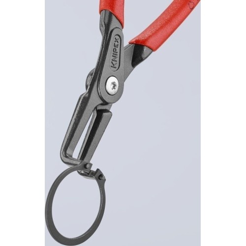 Precision circlip pliers. External. Bent 210mm (Ø40-100mm) KNIPEX