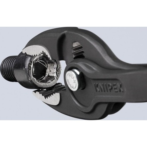 Santechinės replės 200mm (dvigubo griebimo) KNIPEX (su fiksavimu)