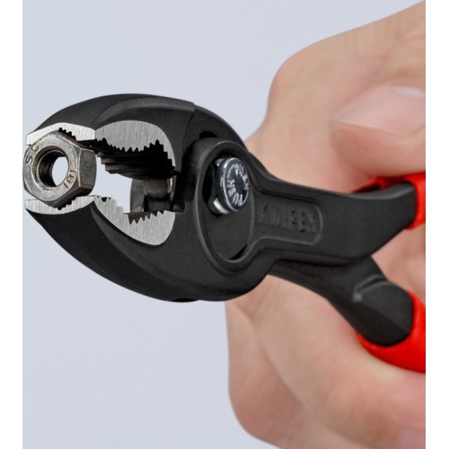 Santechinės replės 200mm (dvigubo griebimo) KNIPEX (su fiksavimu)