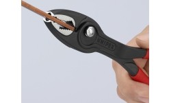 Santechinės replės 200mm (dvigubo griebimo) KNIPEX (su fiksavimu)