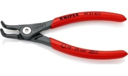 Replės išoriniams žiedams. Lenktos 130mm (Ø10-25mm) KNIPEX