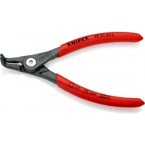 Replės išoriniams žiedams. Lenktos 130mm (Ø10-25mm) KNIPEX