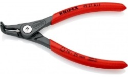 Replės išoriniams žiedams. Lenktos 130mm (Ø10-25mm) KNIPEX