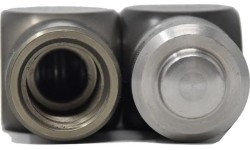 Universal connector 1/4" (ext & int thread) swivel 360° with regulator