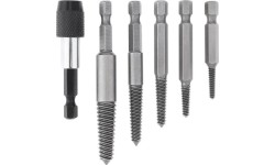 Extractor set 6pcs (thin)