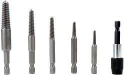 Extractor set 6pcs (thin)