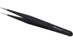 Tweezers straight (tip head) 135mm