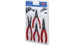 Precision circlip pliers set 4pcs KNIPEX