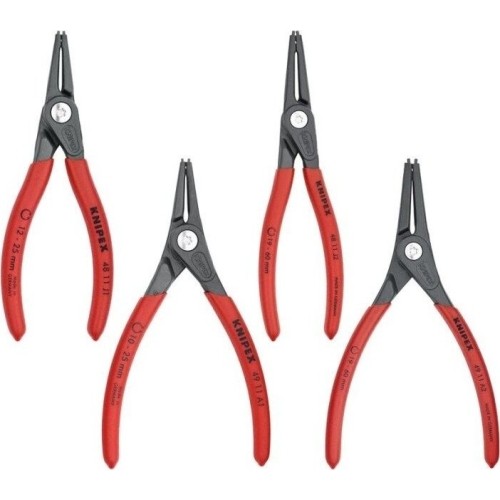 Precision circlip pliers set 4pcs KNIPEX