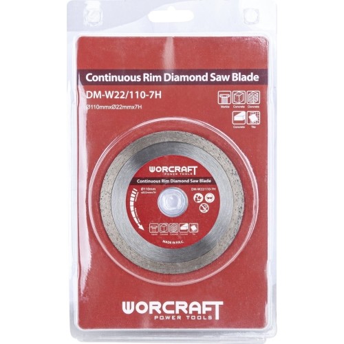 Diskino pjūklo MC14-110A deimantinis diskelis 22.23x110mm