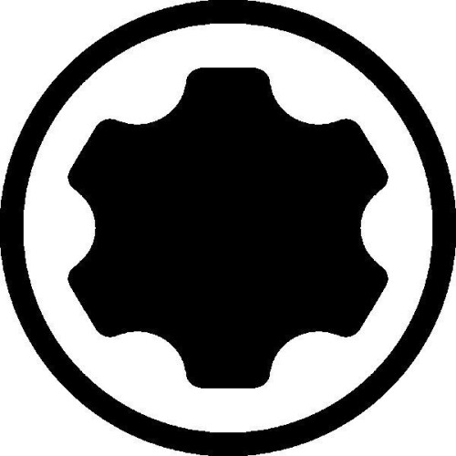 Galvučių su antgaliais rinkinys 3/8 (TORX Plus) 9vnt.