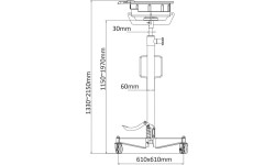 Multifuncional saddle for transmission jack