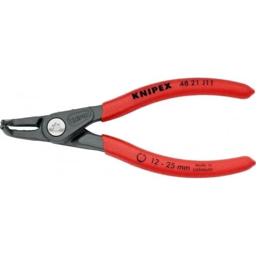 Replės vidiniams žiedams. Lenktos 130mm (Ø12-25mm) KNIPEX